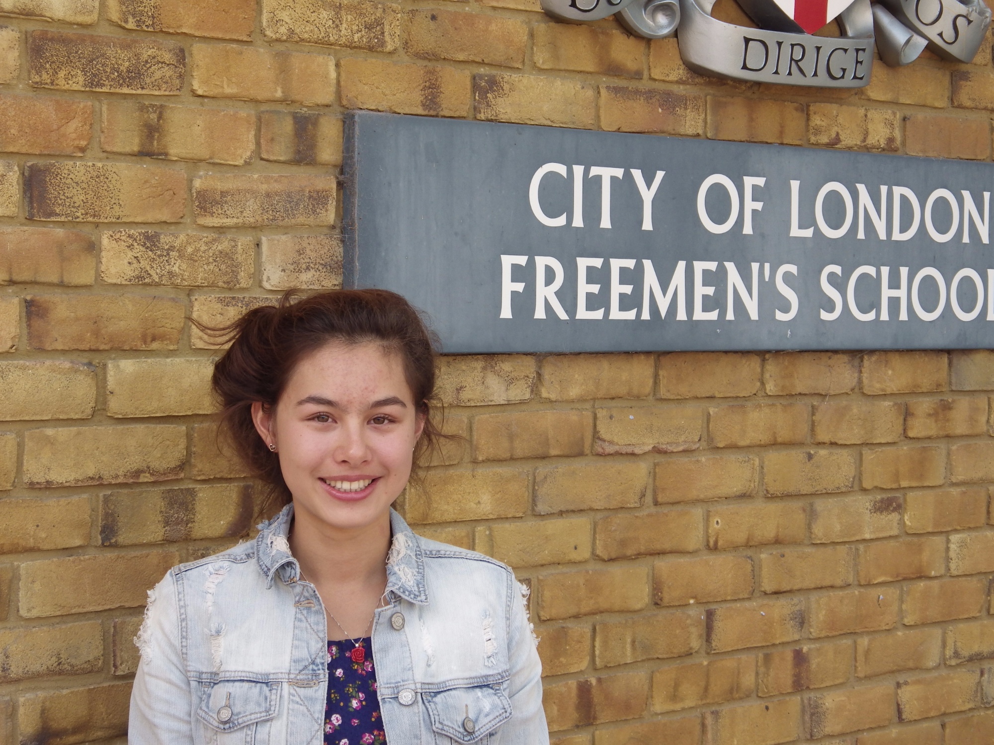 Charlotte Cheng-Whitehead celebrates straight A* at GCSE