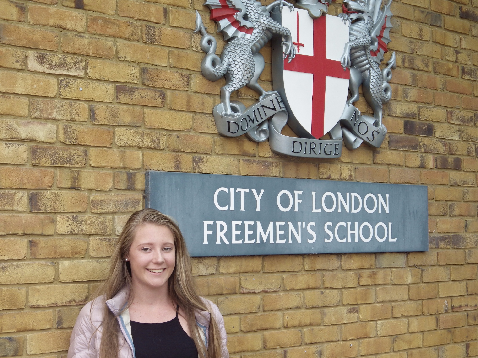 Bethan Moncur achieves 4 A* at Freemen's