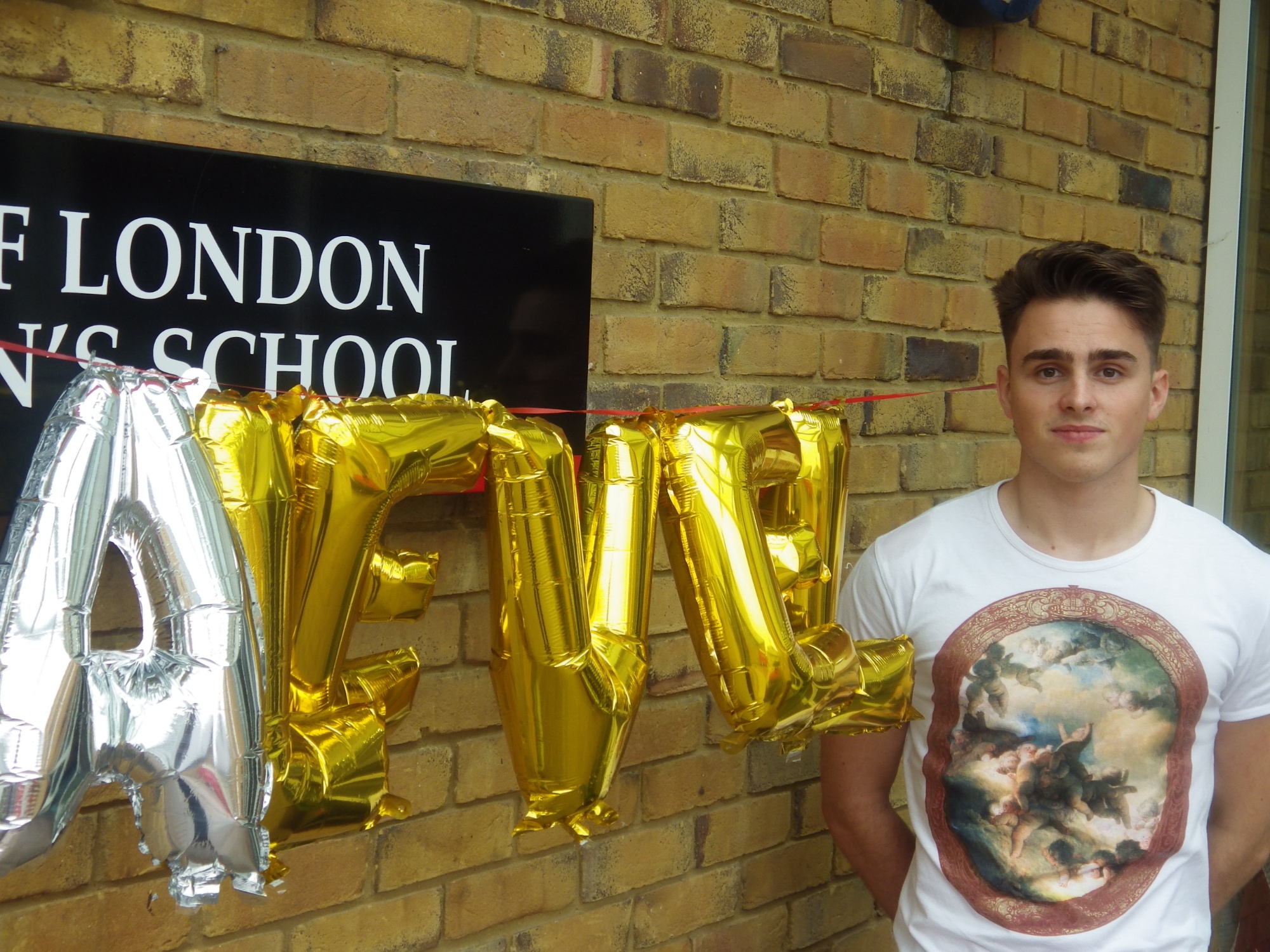 Photo of City of London Freemen's School student  A Level Results 2018